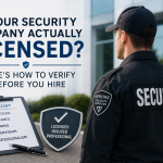 Is Your Security Company Actually Licensed? Here’s How to Verify Before You Hire